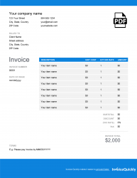 Sales Receipt Template Excel from invoicequickly.com